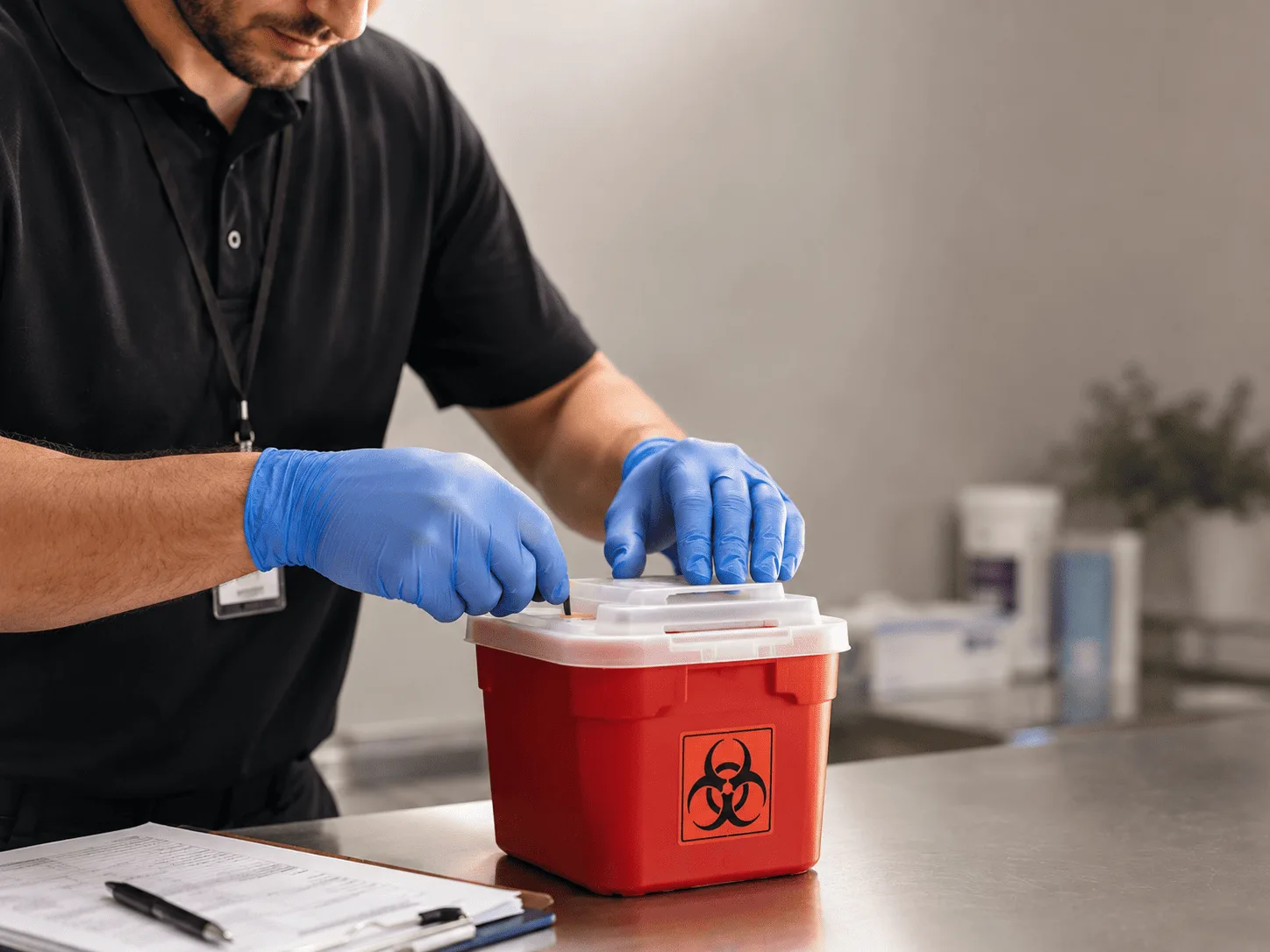 Why choose Sharps Waste Disposal in Evington, VA